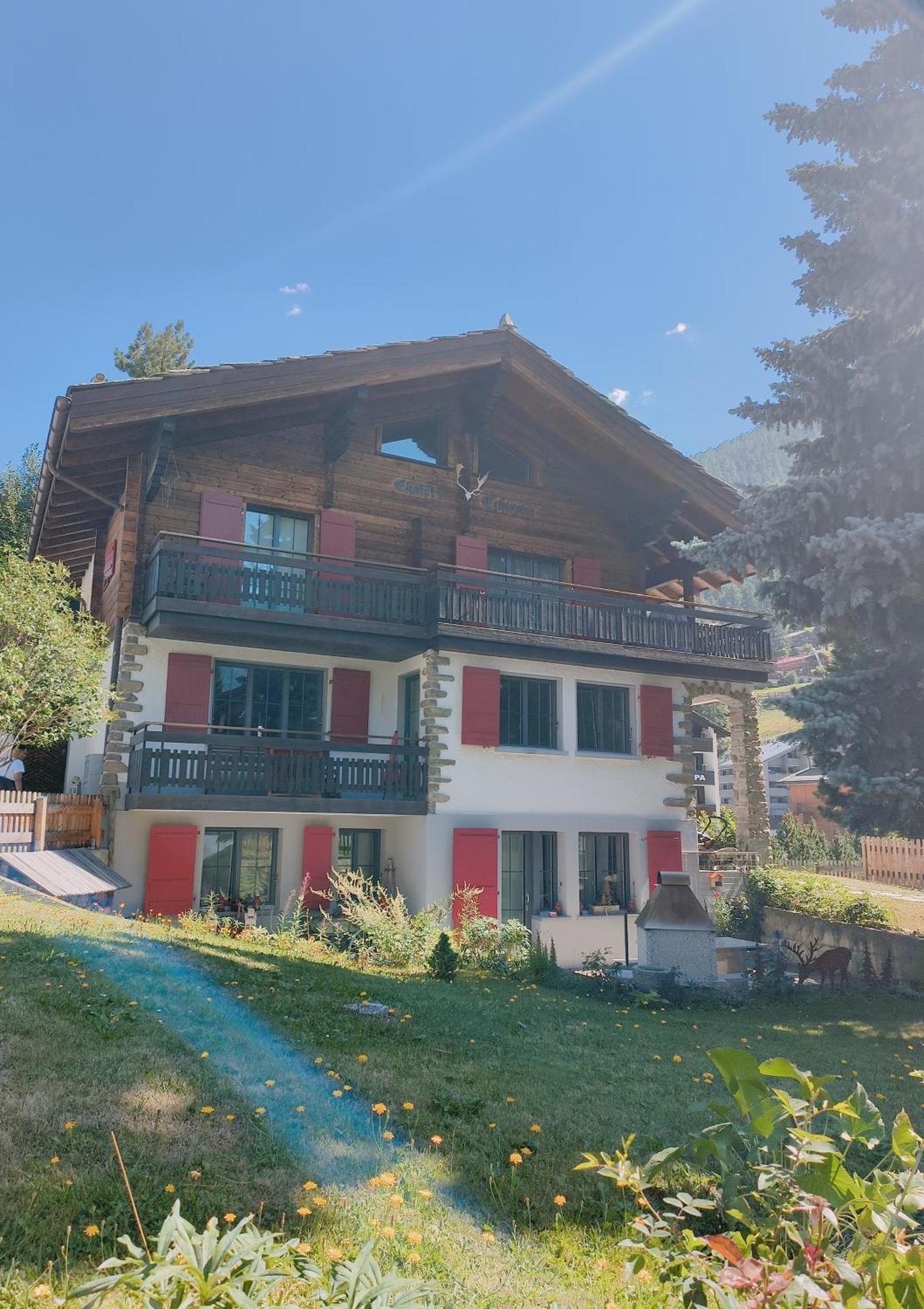Wohnung Tchiyaka Zermatt Exteriér fotografie